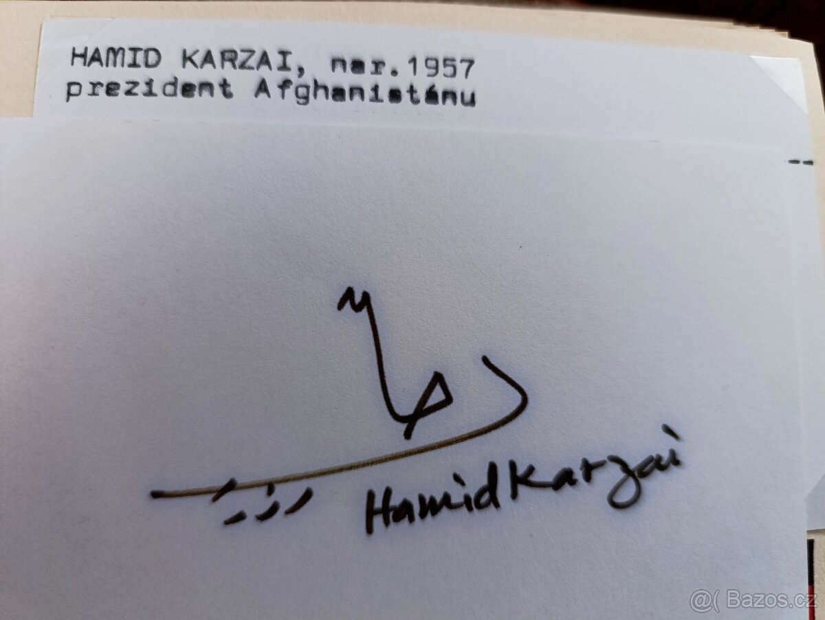 Prodám autogramy - 5