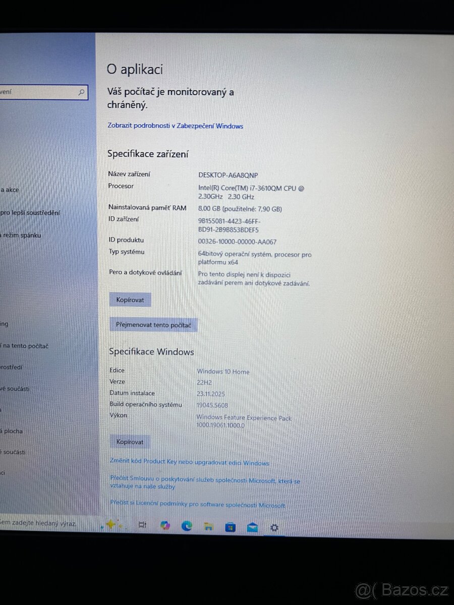 HP Pavilion dv7 7020 Midnight Black - 5