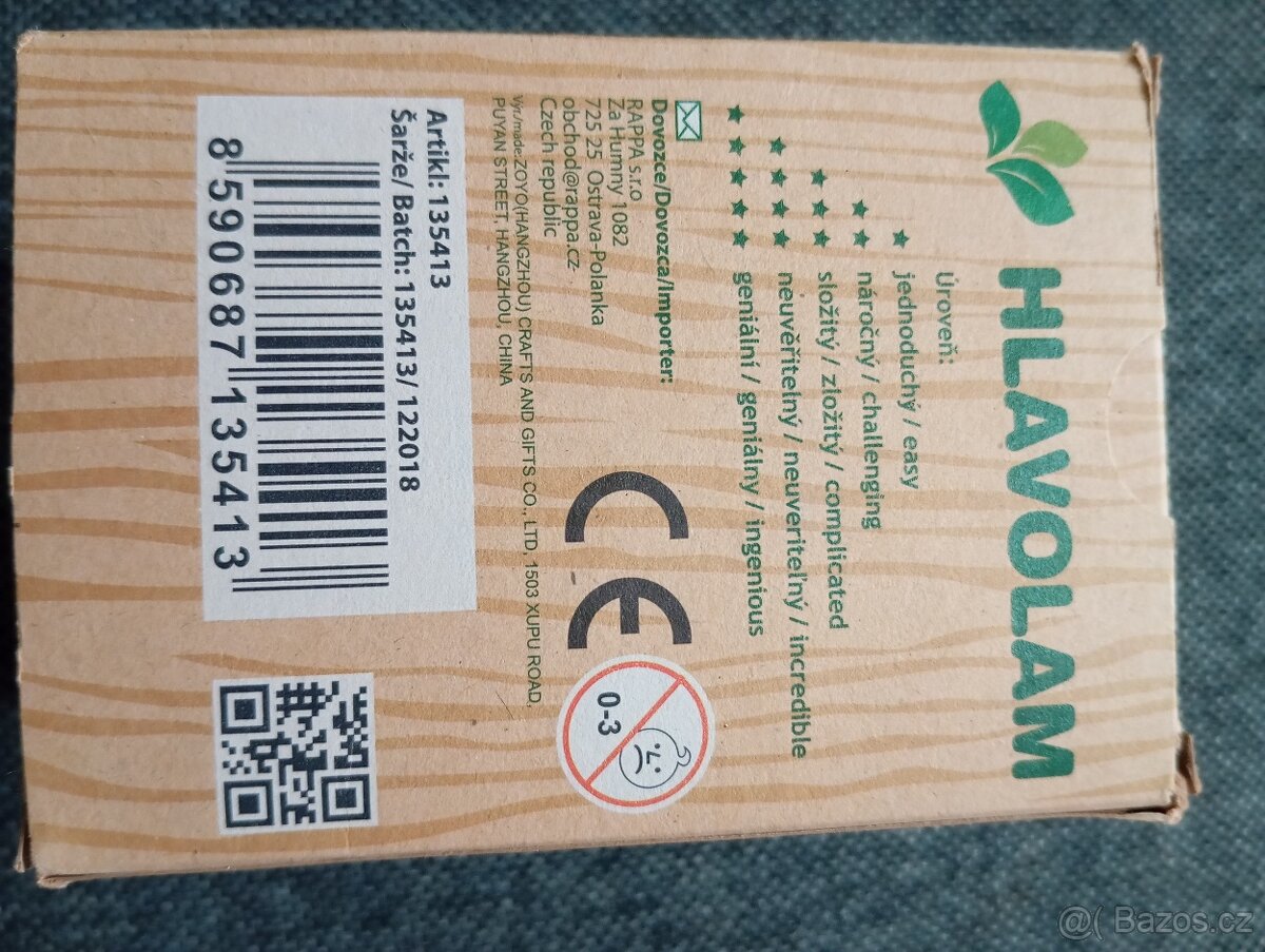 Dřevěný hlavolam Rappa - 5