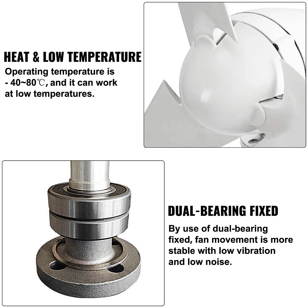 Větrný generátor 400 W, 12 V - 5