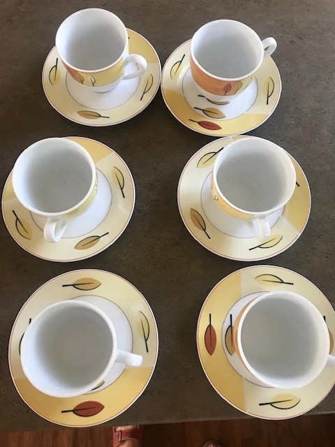 Prodám čajovou-kávovou soupravu,cukřenka,aromalampa - 5