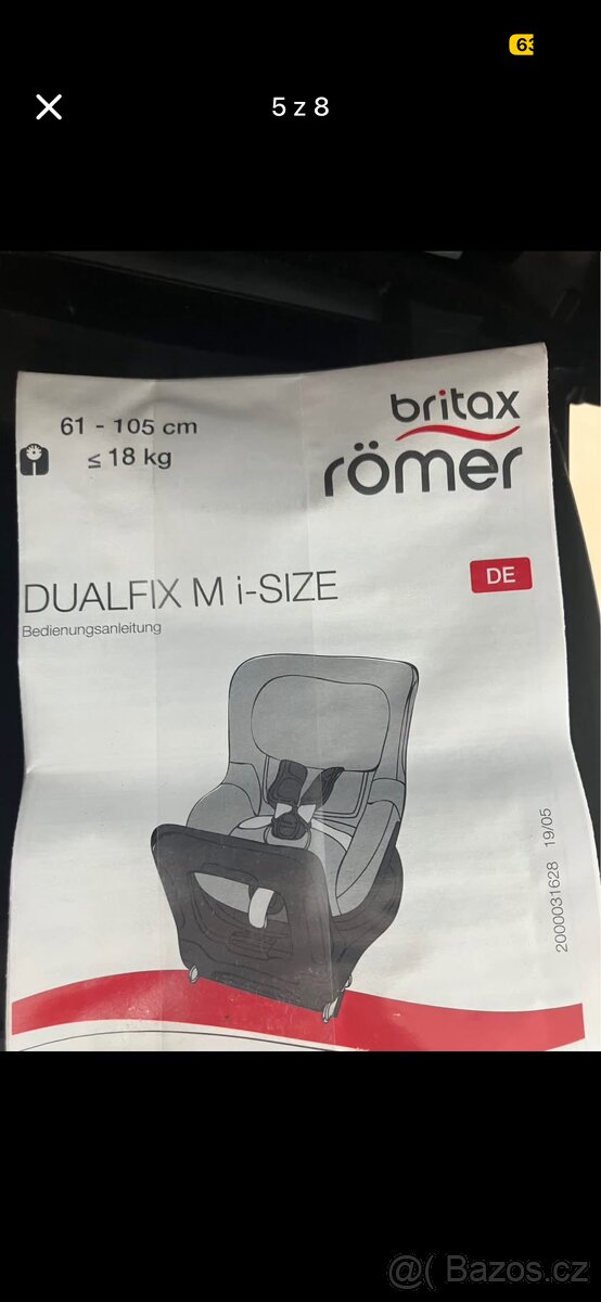 Britax autosedacka - 5