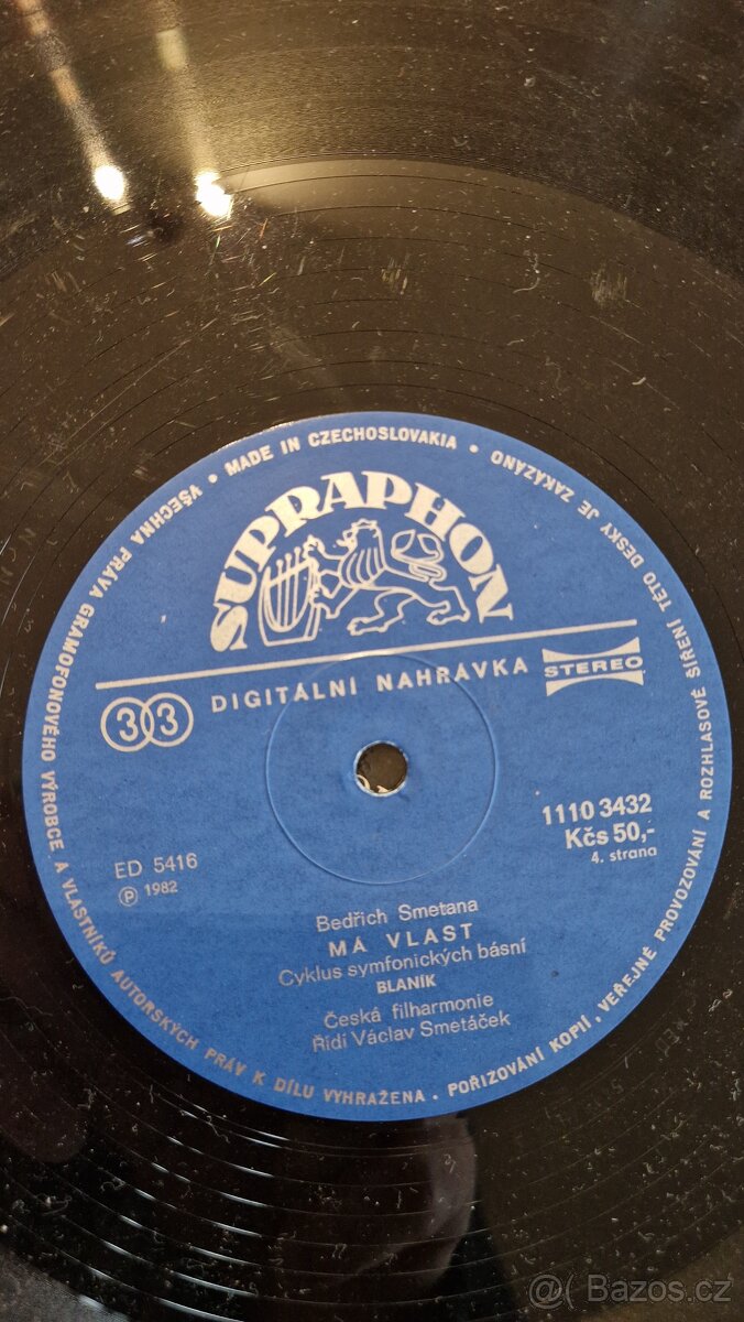 2 x LP Vinyl - BEDŘICH SMETANA – MÁ VLAST - 5