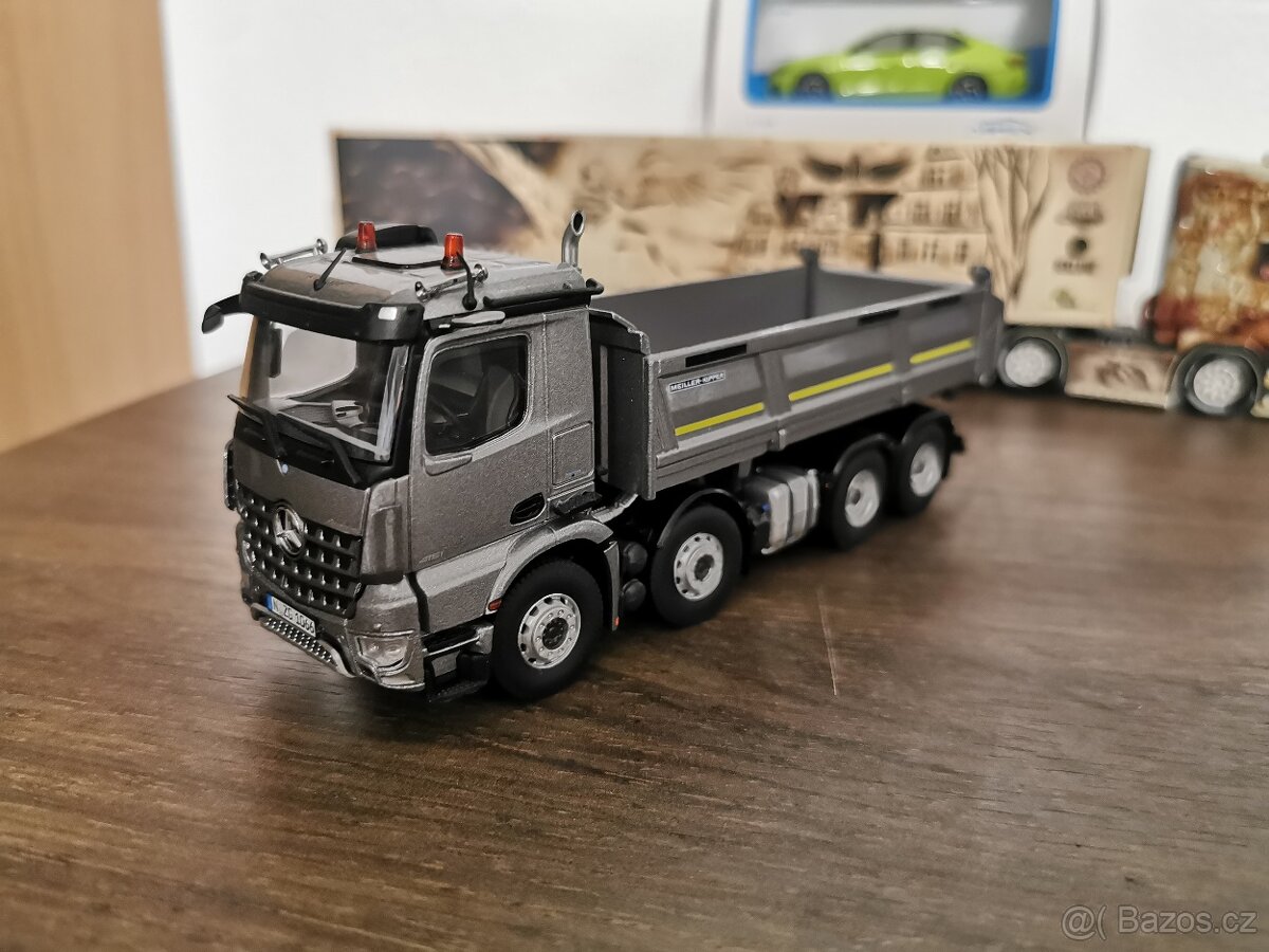 Modely nákladných áut 1:50 mercedes, scania, volvo - 5