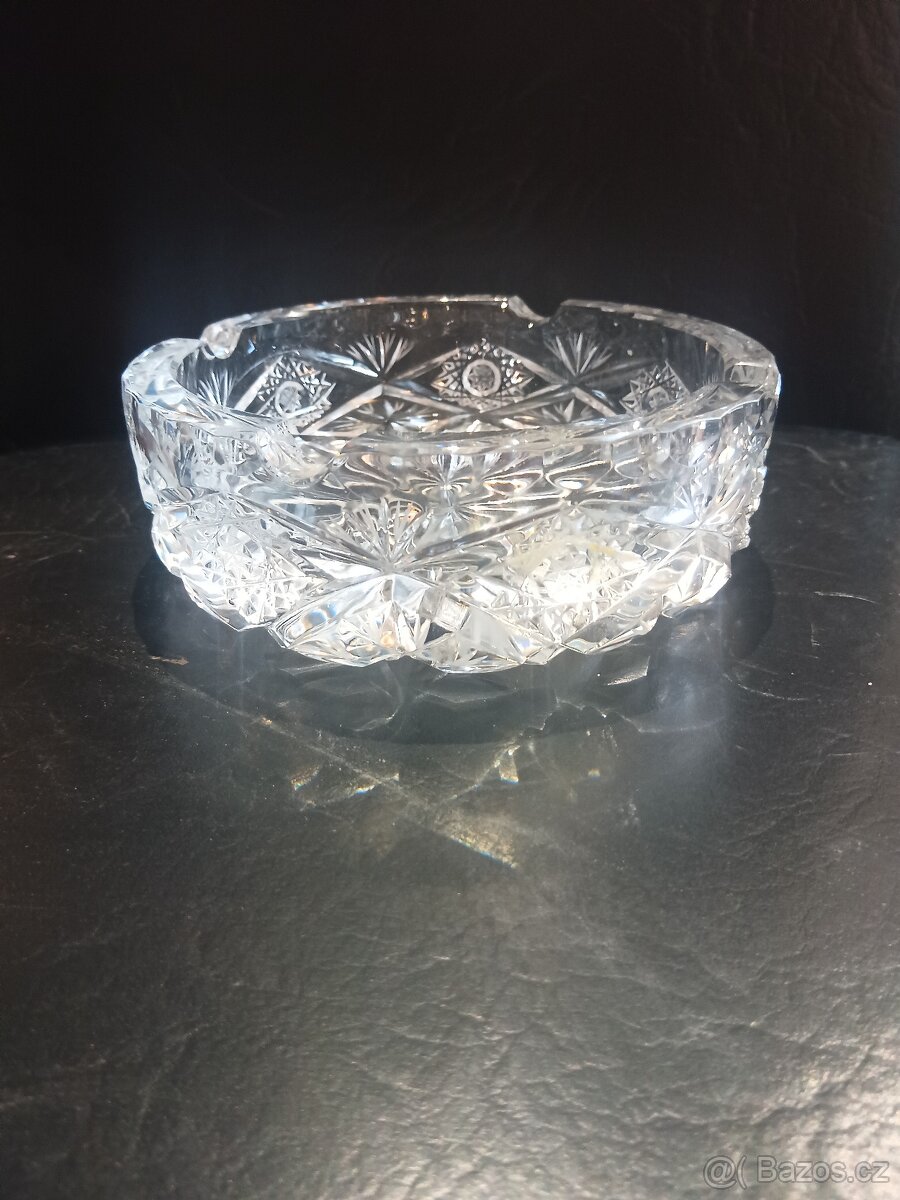 Křišťálové misky, vázy, - 5