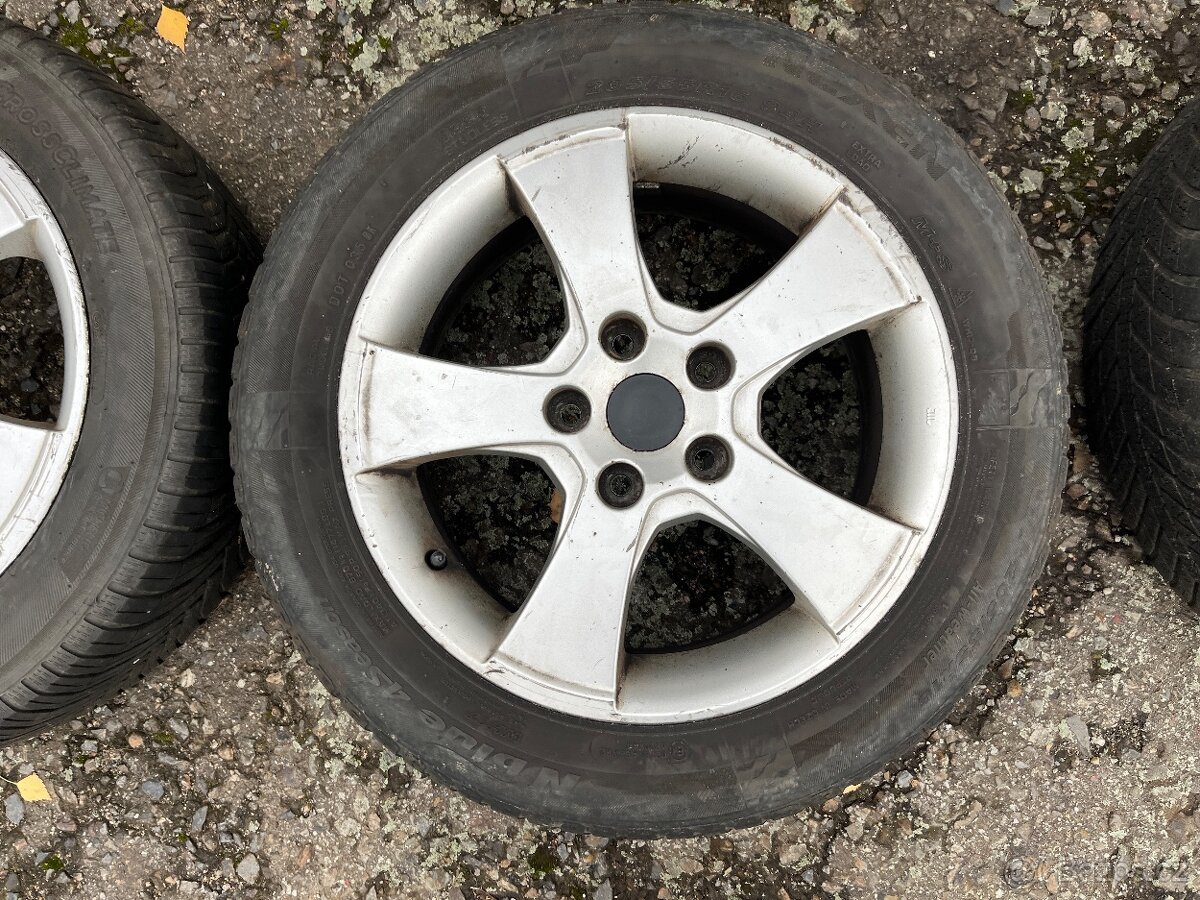 Kola 205/55/16 zimní 2x6mm,2x5mm, 5x112, vw, seat, škoda atd - 5