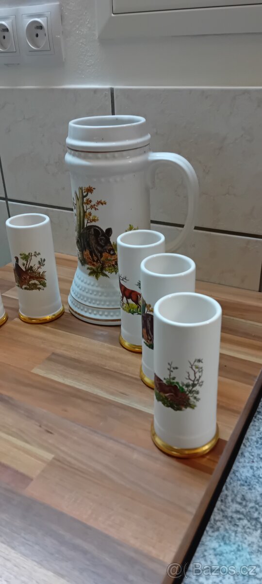 Porcelánová sada pro myslivce - 5