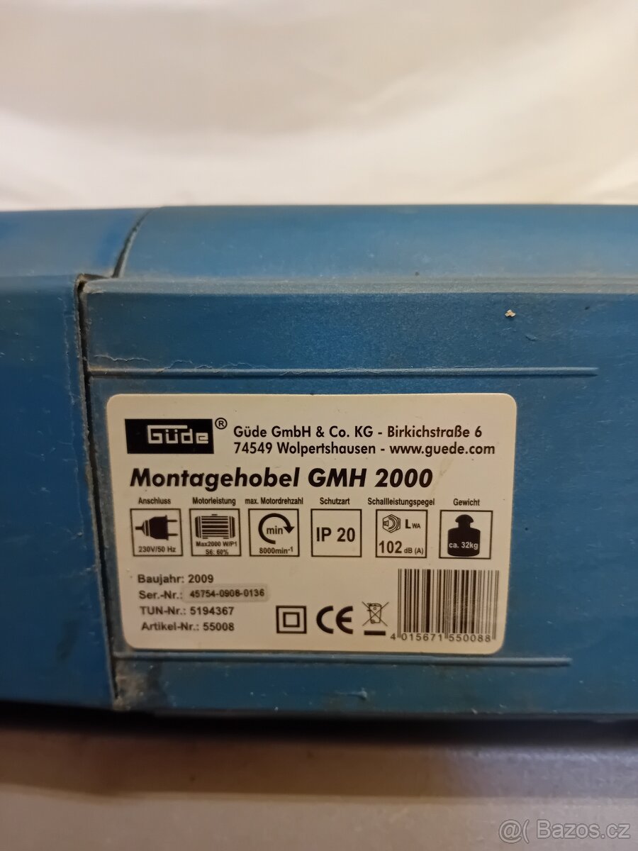 Protahovačka- stolní hoblovka - 5