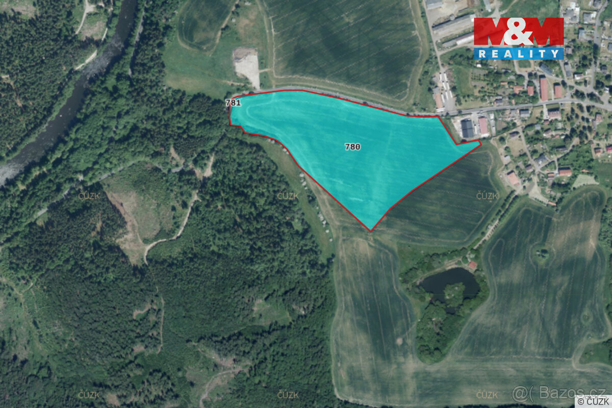 Prodej pole, 66049 m², Sedlečko - Šemnice - 5