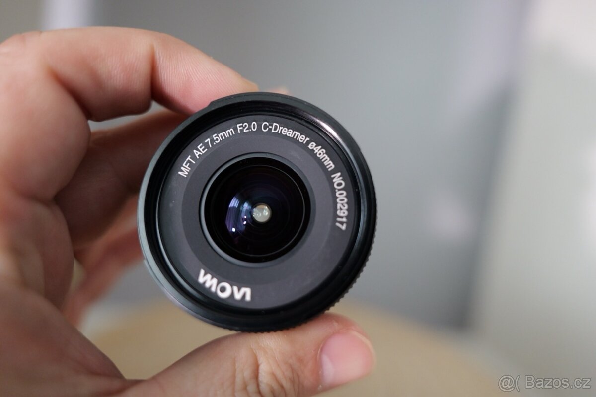 Laowa 7,5 mm f/2 MFT Micro 4/3 - 5