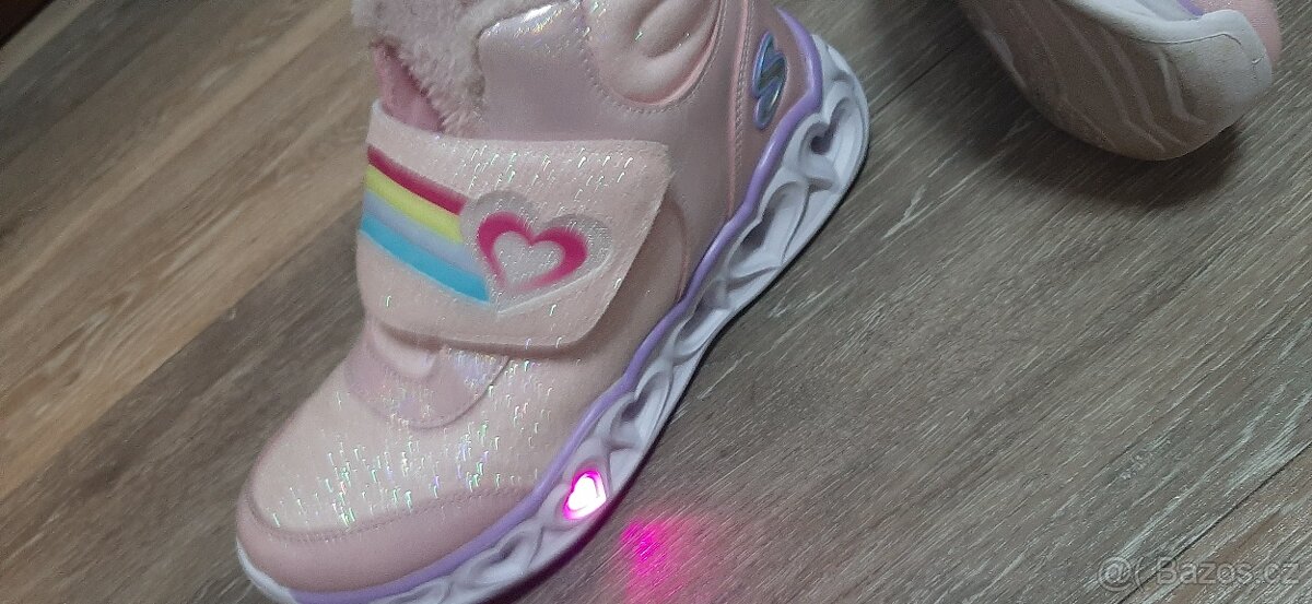 Skechers svítící vel. 36 zimní - 5