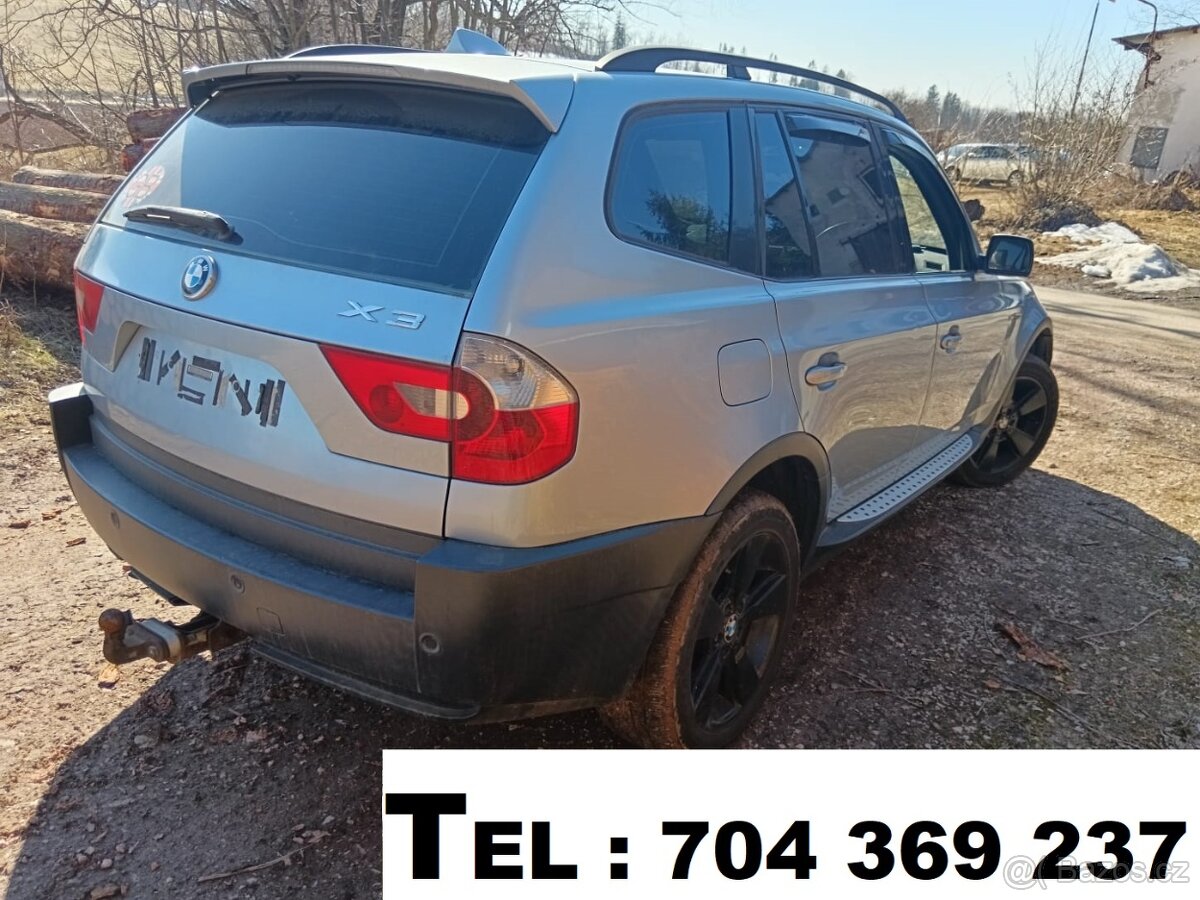 🔧 BMW X3 2.0D 110kw - M47D20 - DÍLY - 5