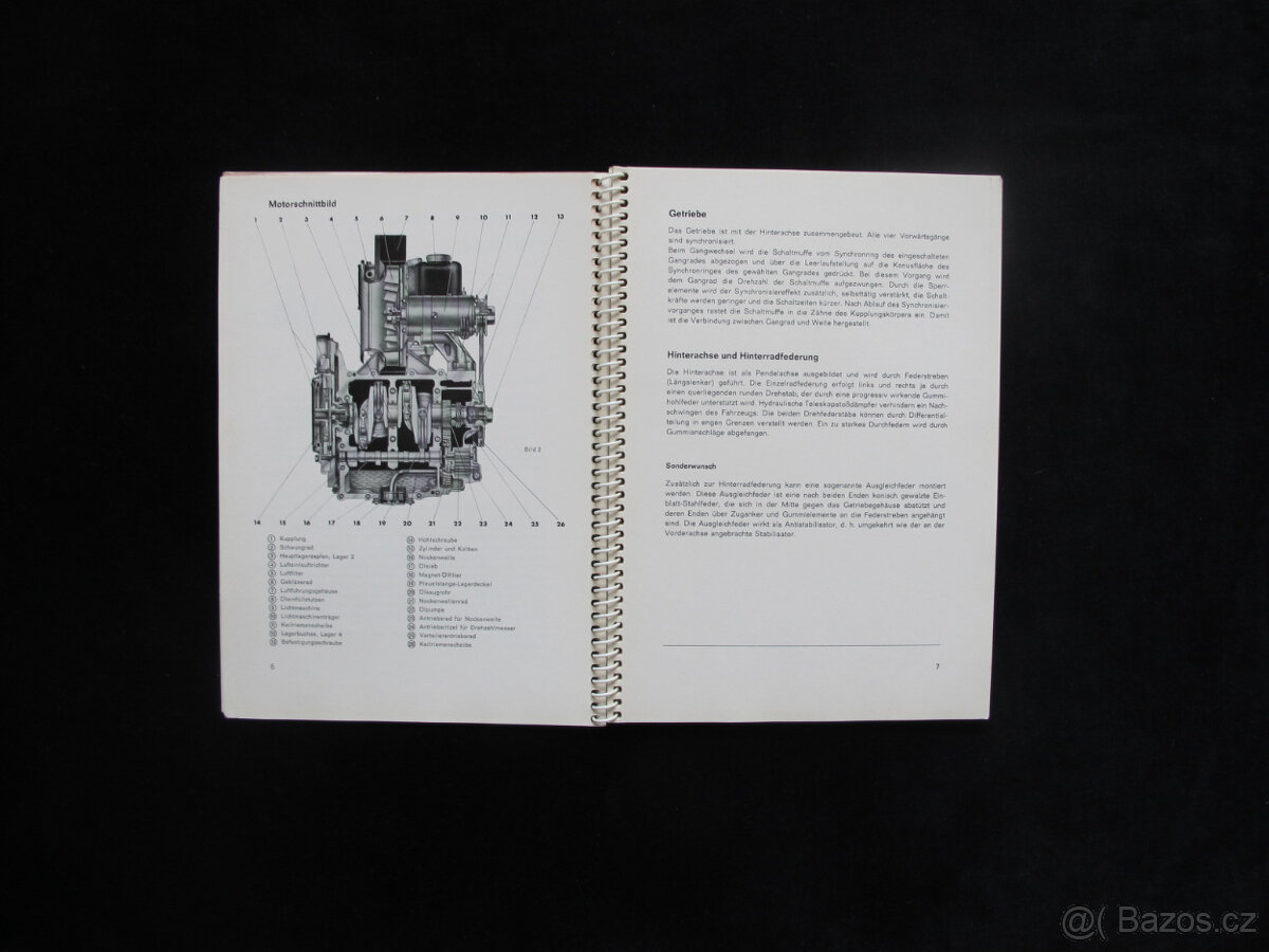 Porsche 356 C Betriebsanleitung Návod na obsluhu - 5