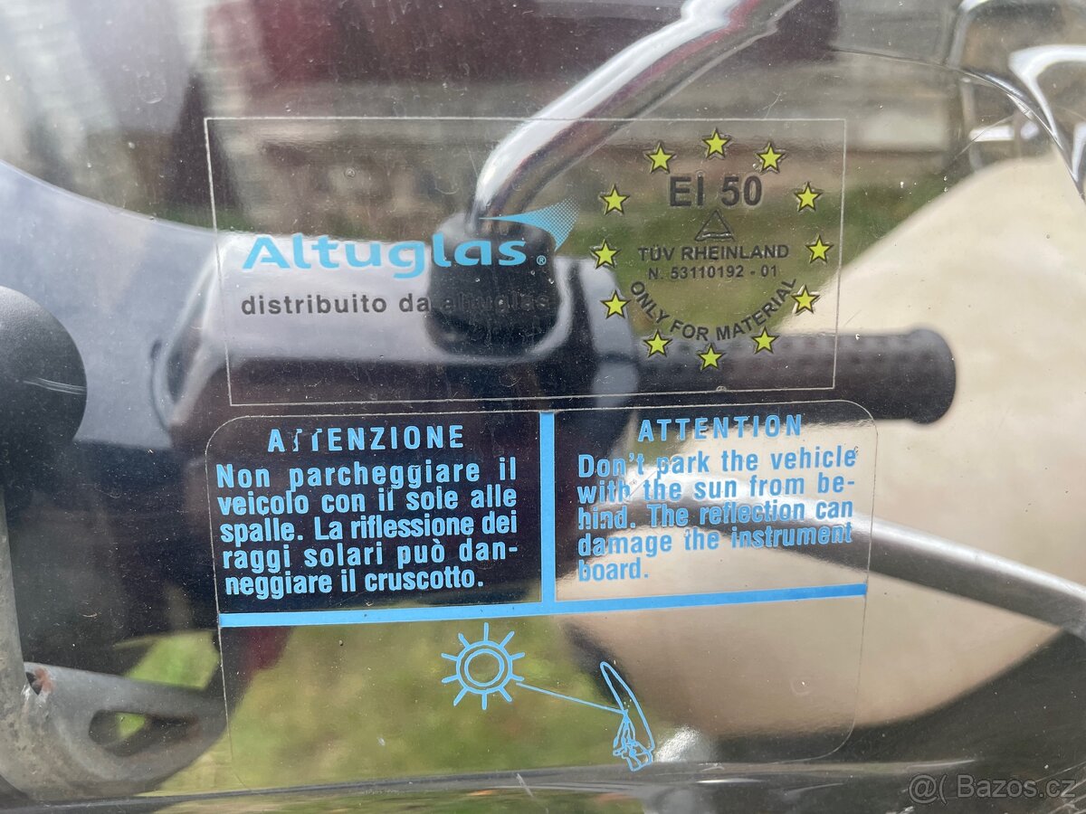 Vespa LX originální plexisklo - 5