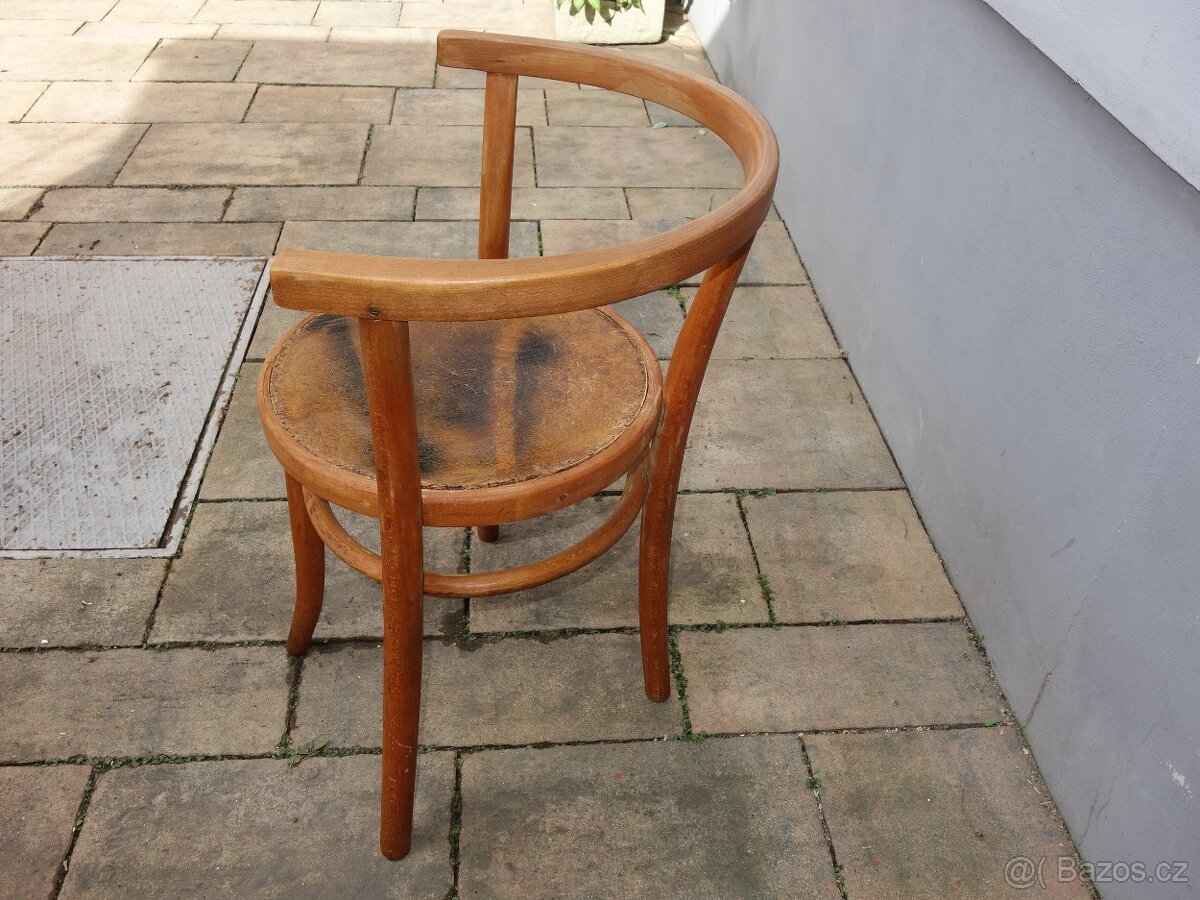 Židle, křesílko THONET, značený - 5