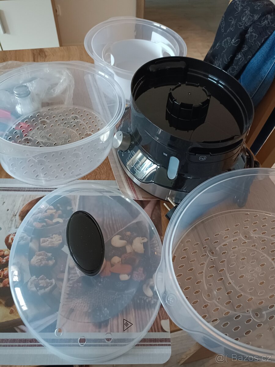 Parní hrnec se 3-mi přihrádkami Tefal - 5