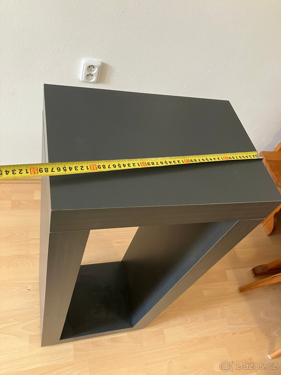 Podstavec šedý tlouštka 7cm, výška 113cm, šířka 47cm, hloubk - 5