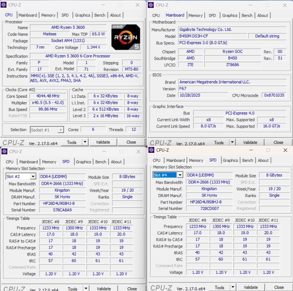 Herní PC - Ryzen 3600, 16GB RAM, SSD+HDD, 6600XT, WIN11 - 5