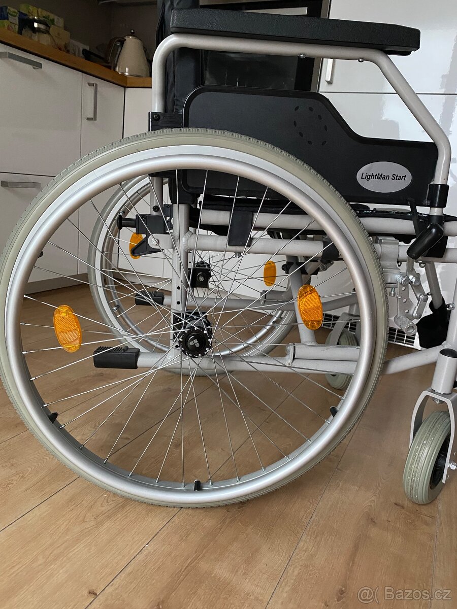 Invalidní vozík LightMan Start – velmi dobrý stav - 5