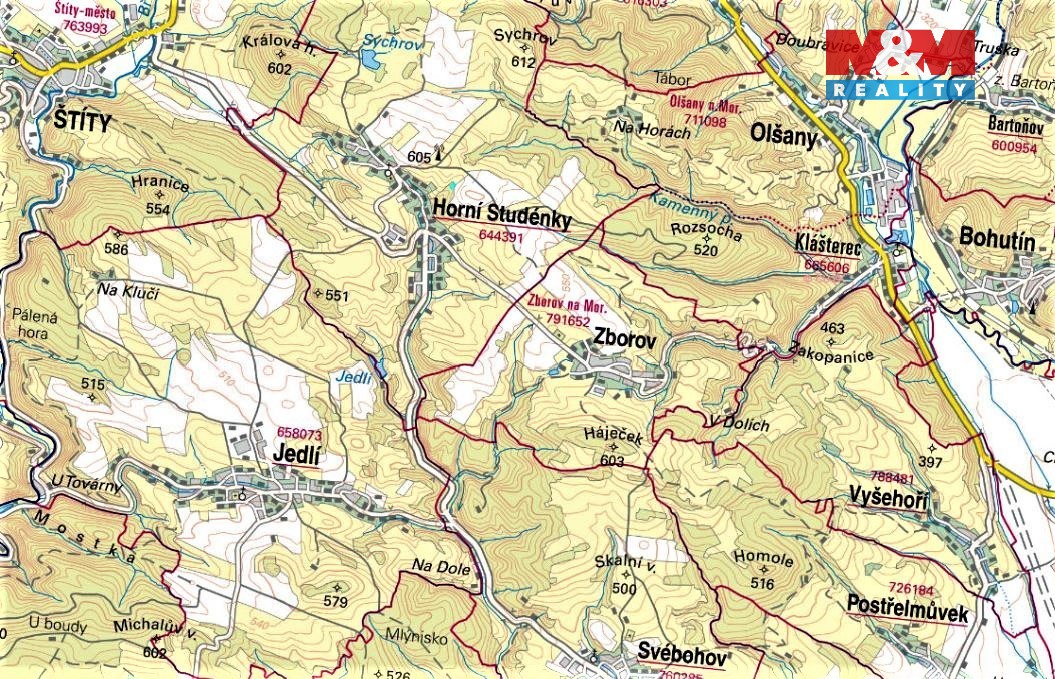 Prodej louky, 1864 m², Horní Studénky - 5