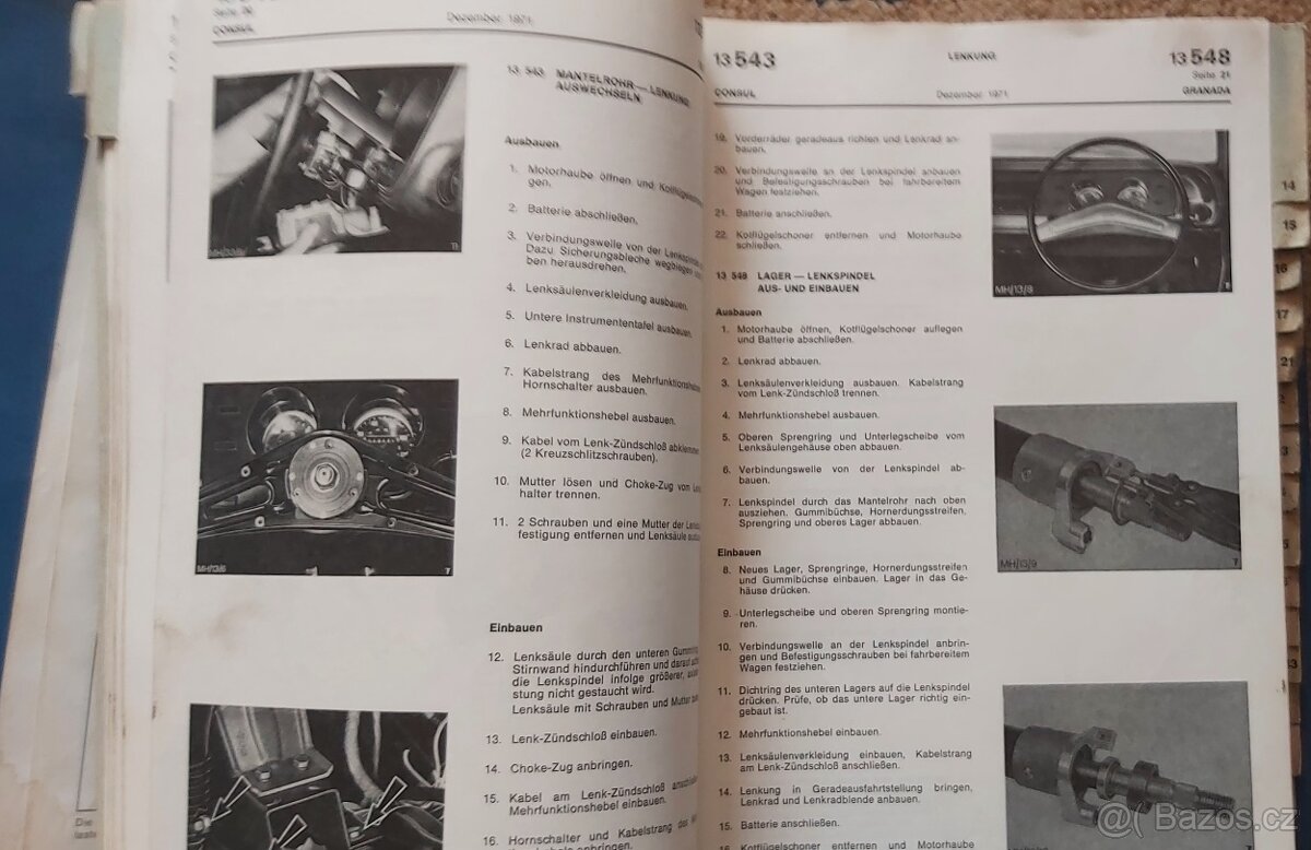 FORD GRANADA /TAUNUS/CAPRI - kompl. servisní a dílen. manuál - 5