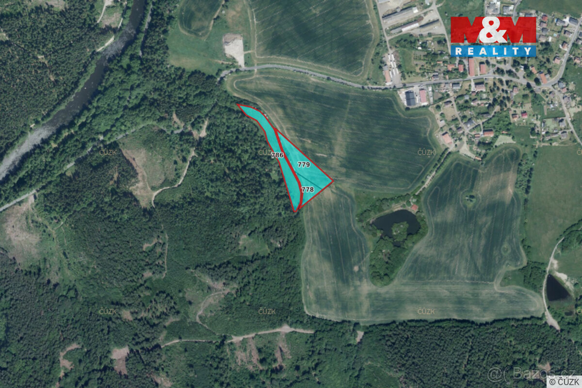 Prodej louky, 15115 m², Sedlečko - Šemnice - 5