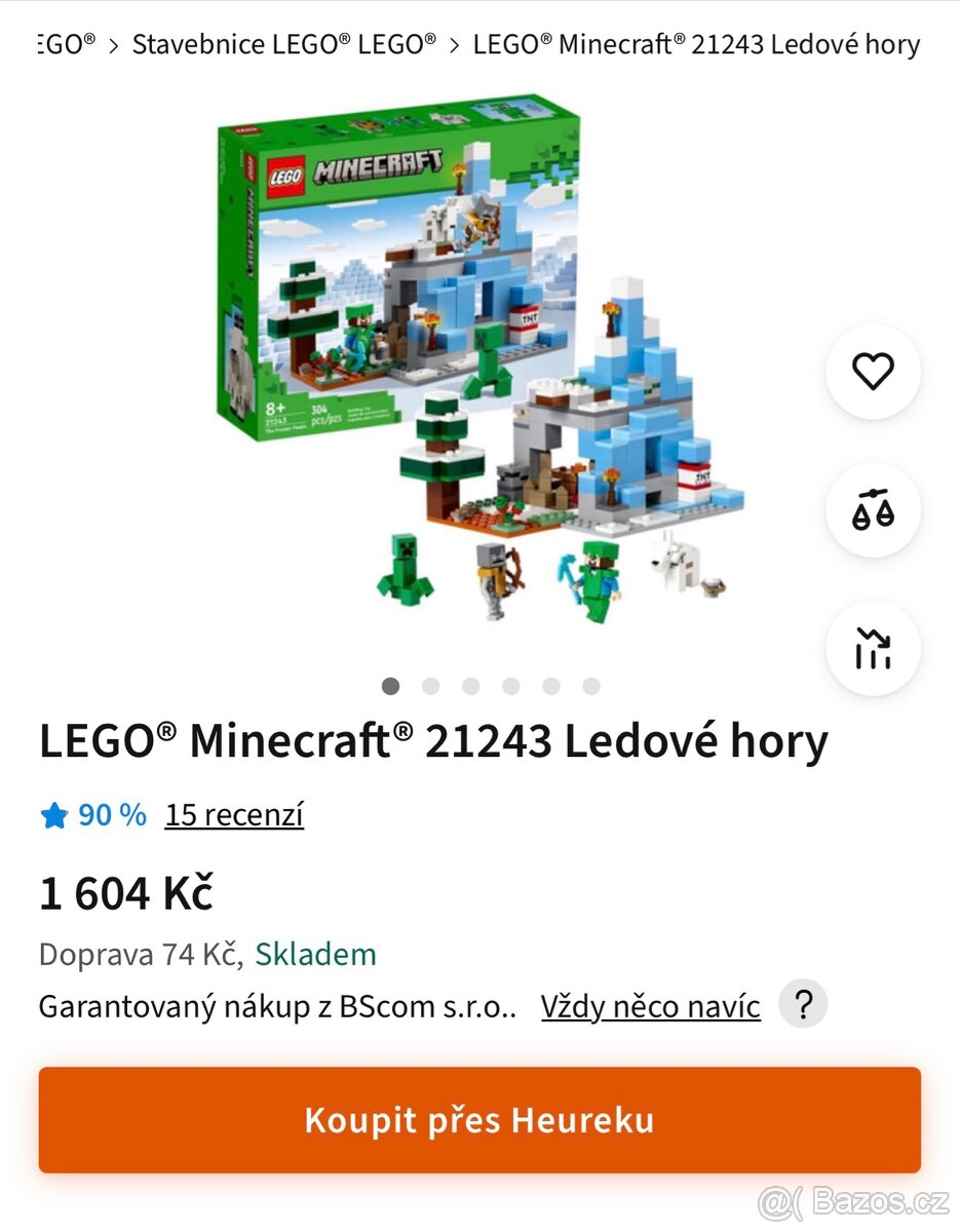 LEGO® Minecraft® 21243 Ledové hory - 5