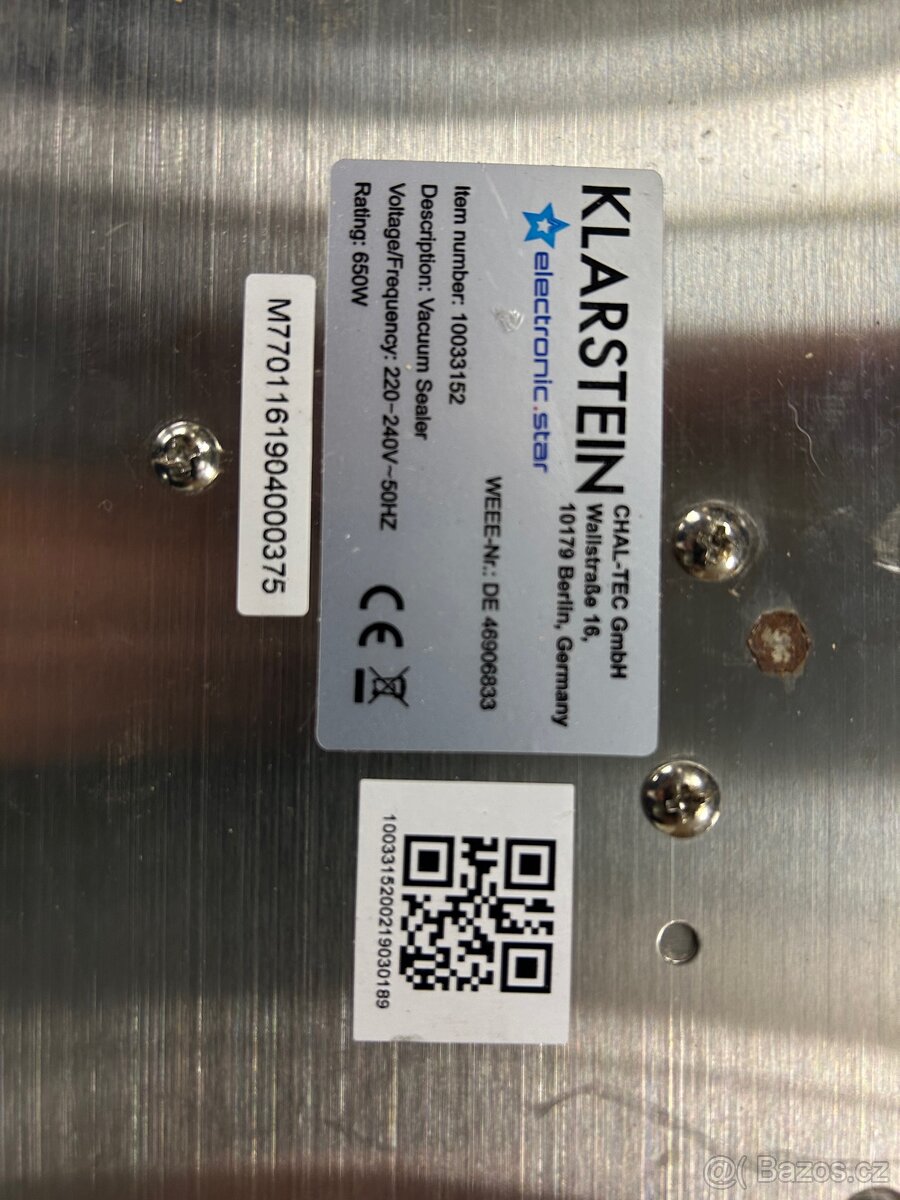 Vakuovacka profi KLARSTEIN pro series - 5