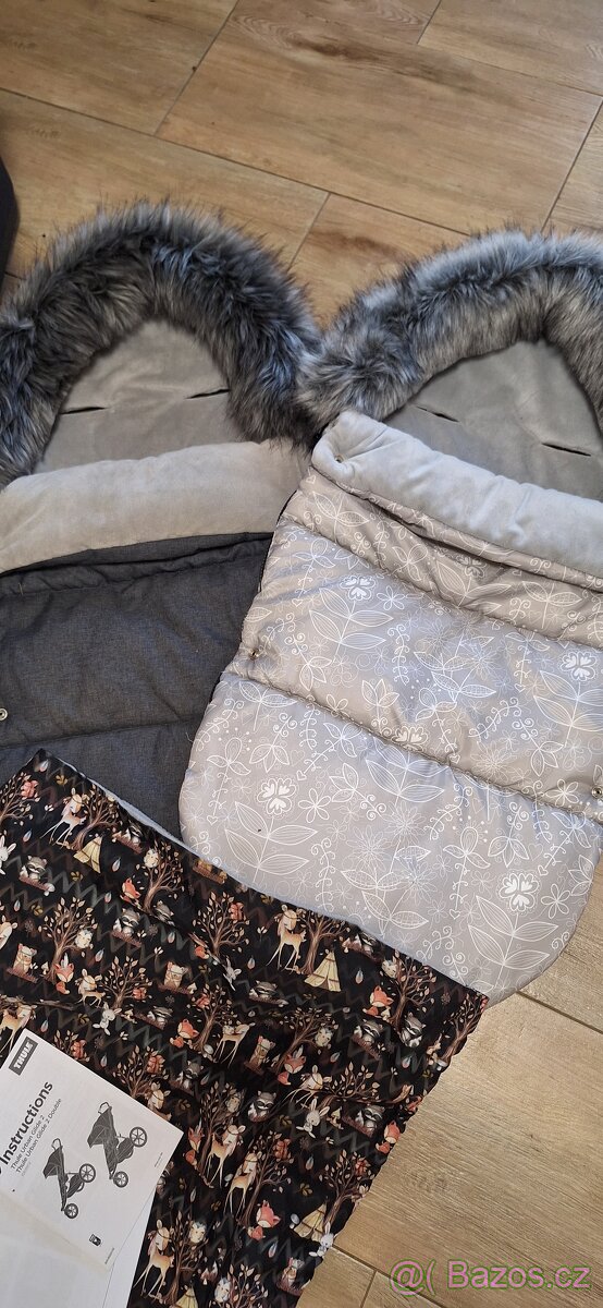 Tuhle Urban Glide 2 black s korbou a příslušenstvím - 5