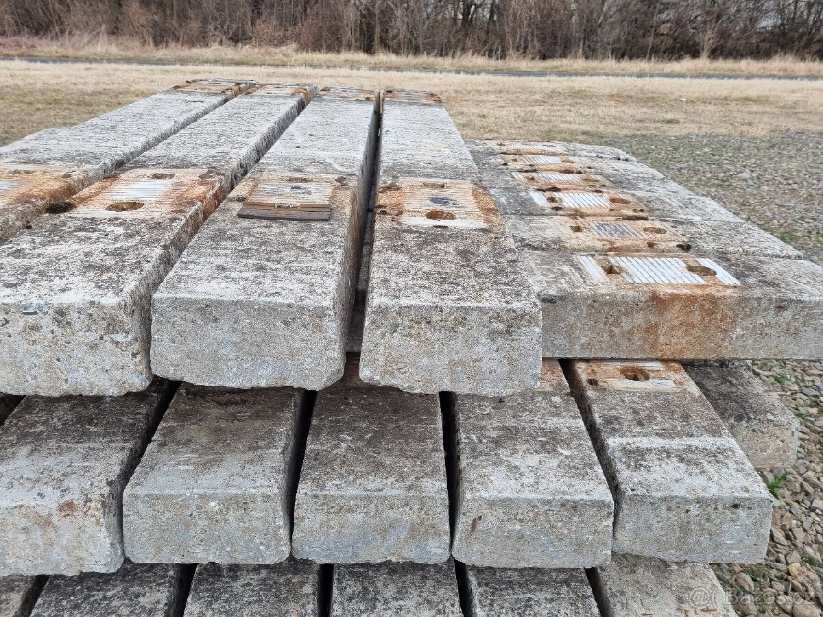 Prodám betonové pražce AKCE NA DOPRAVU - 5