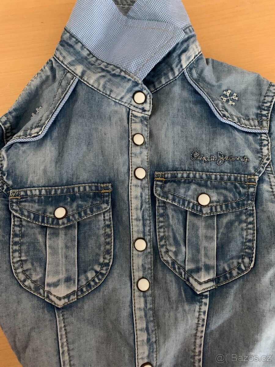 Džinova košilka značky Pepe Jeans - 5