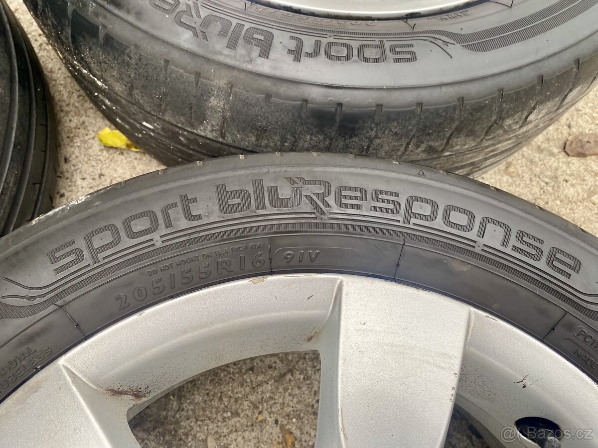 PEUGEOT orig. alu kola 16´; rozteč 4x108 mm - 5