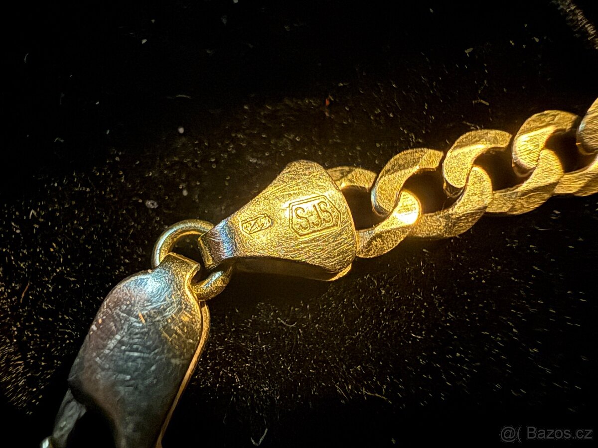 Zlatý náramek 6,54g 585/1000 - 5