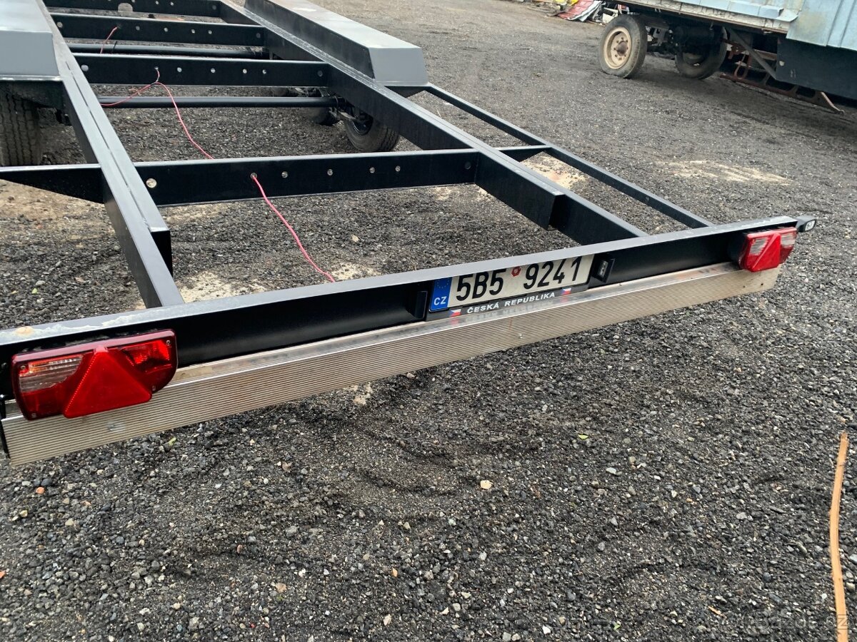 Prodám přívěs 2,4 m x 12m / s českým TP - 5