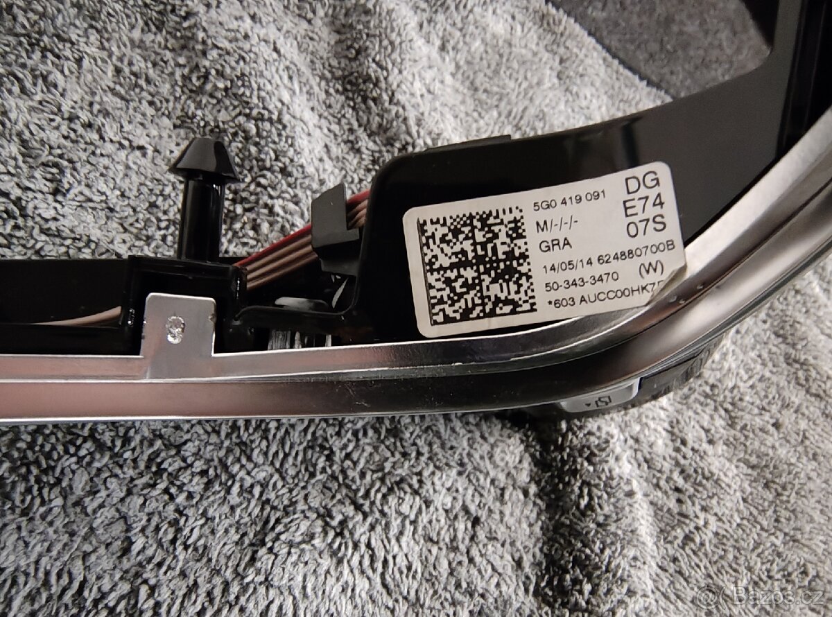 Tlačítka volantu VW Caddy 5G0419091 - 5