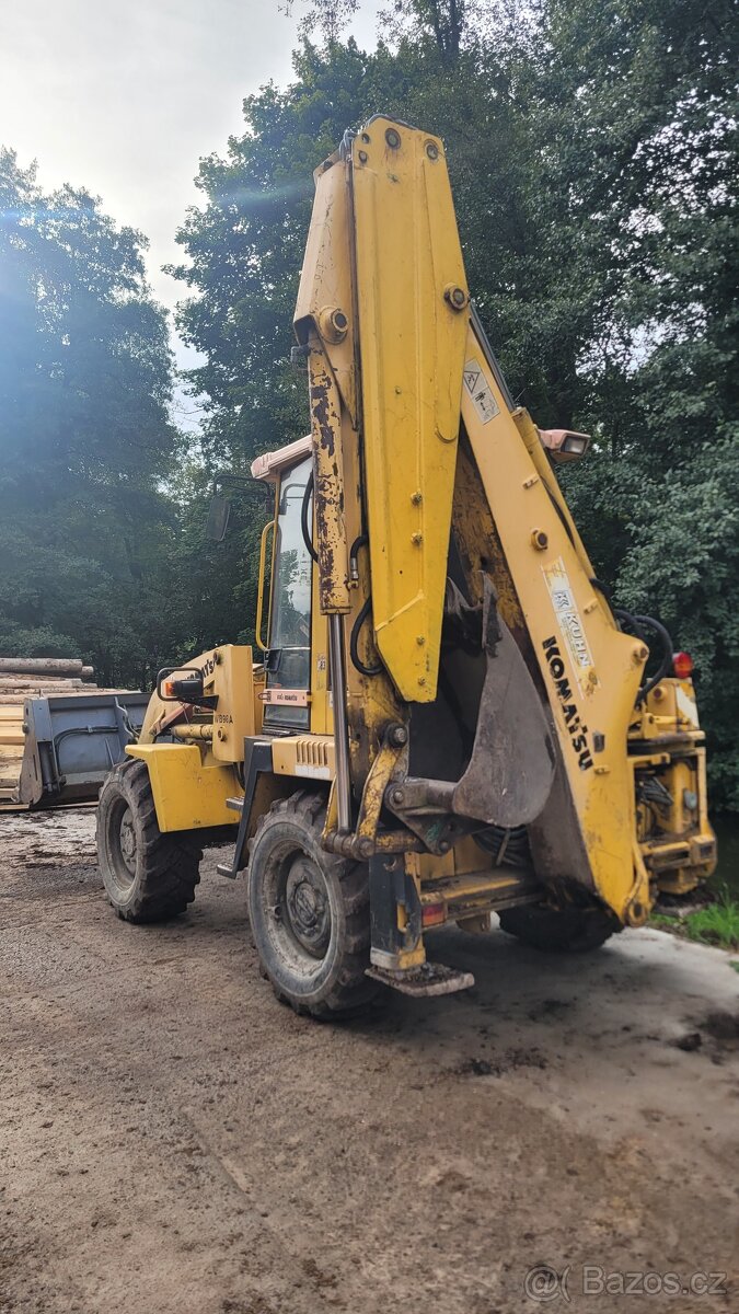 Traktorbagr Komatsu kloubový 4.236 - 5