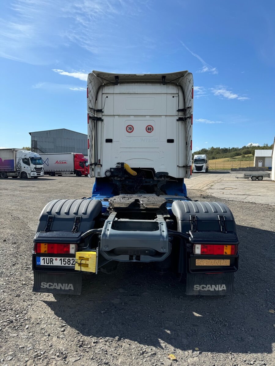 SCANIA R420 Hpi Manuál, Analog tacho- Motor KO - 5
