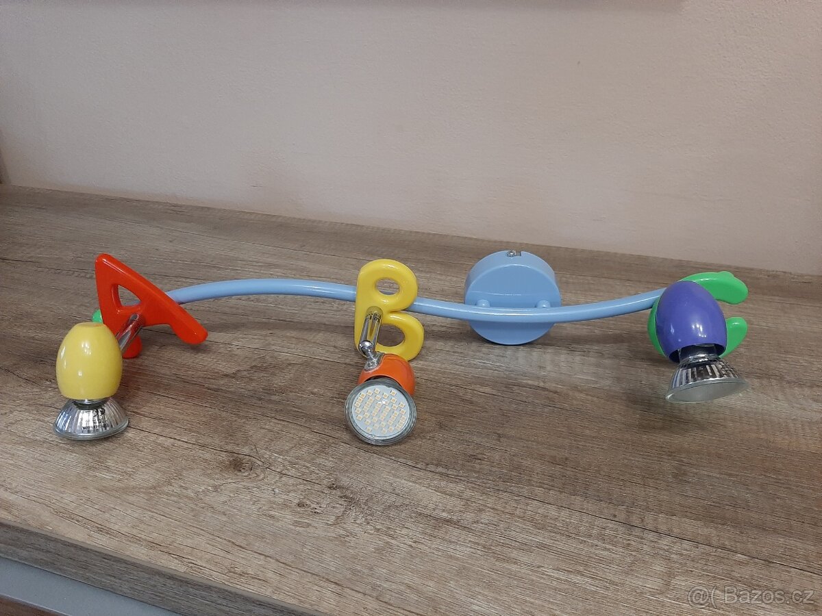 Dětské stropní svítidlo ABC - 5
