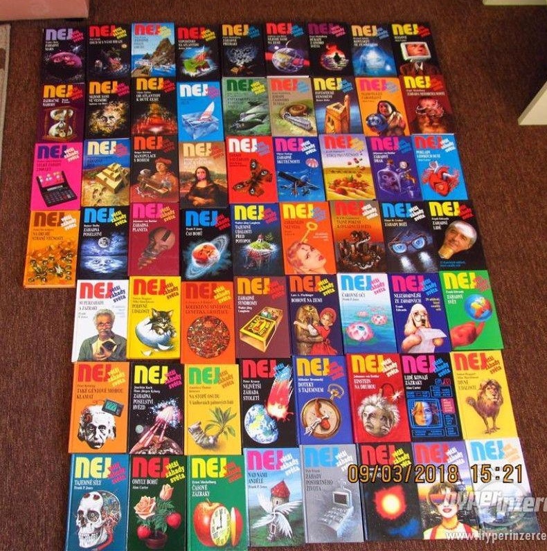 Soubor populárně naučných knih edice NEJ - 5