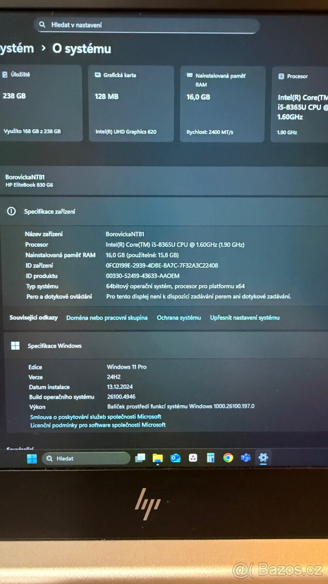 HP Elitebook 830 G6 13,3" - 5