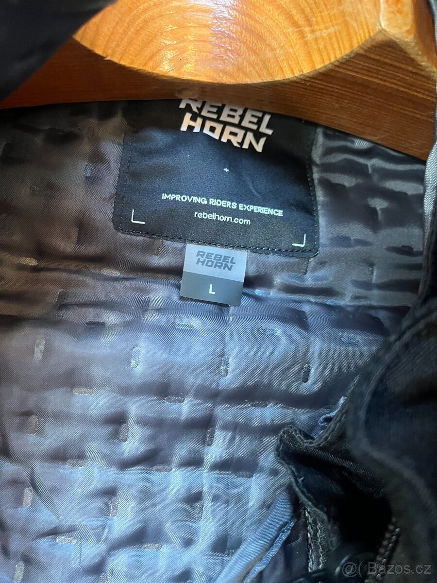 Moto bunda REBELHORN CUBBY V black - 5