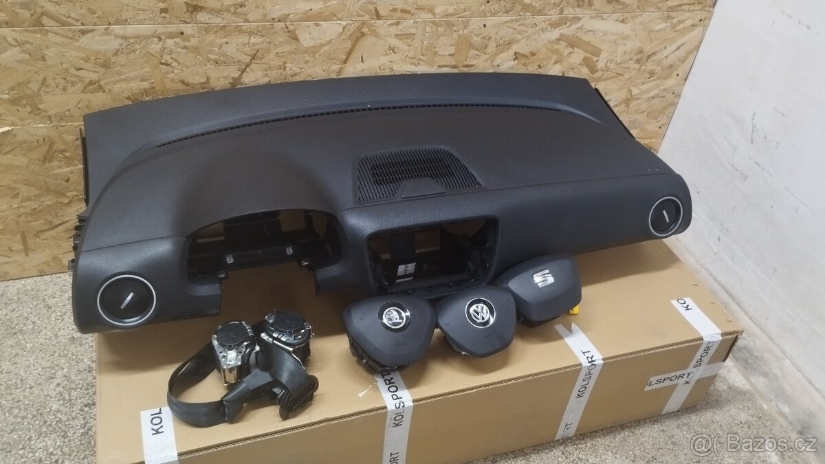 Airbagová sada Škoda Citigo s originální deskou - 5