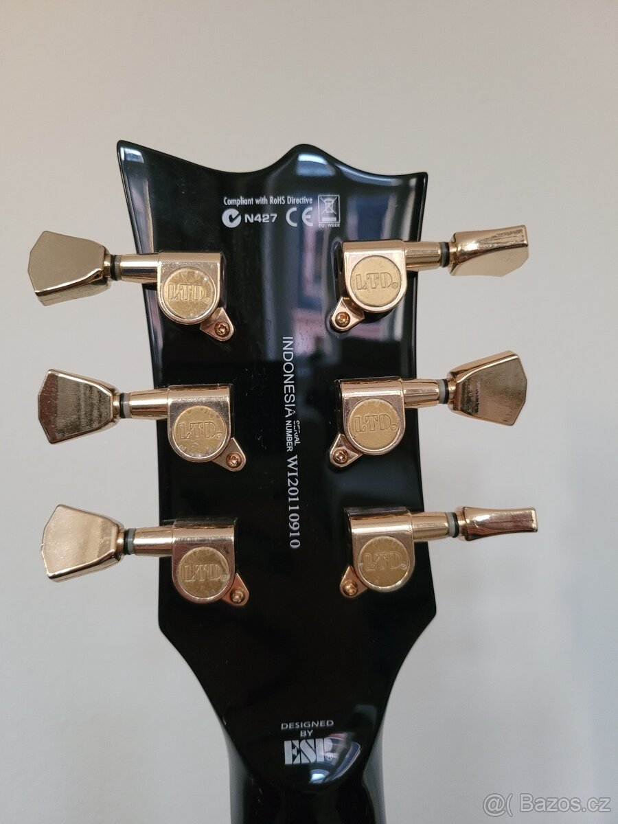 Kytara ESP LTD EC-256 BLK + příslušenství - 5