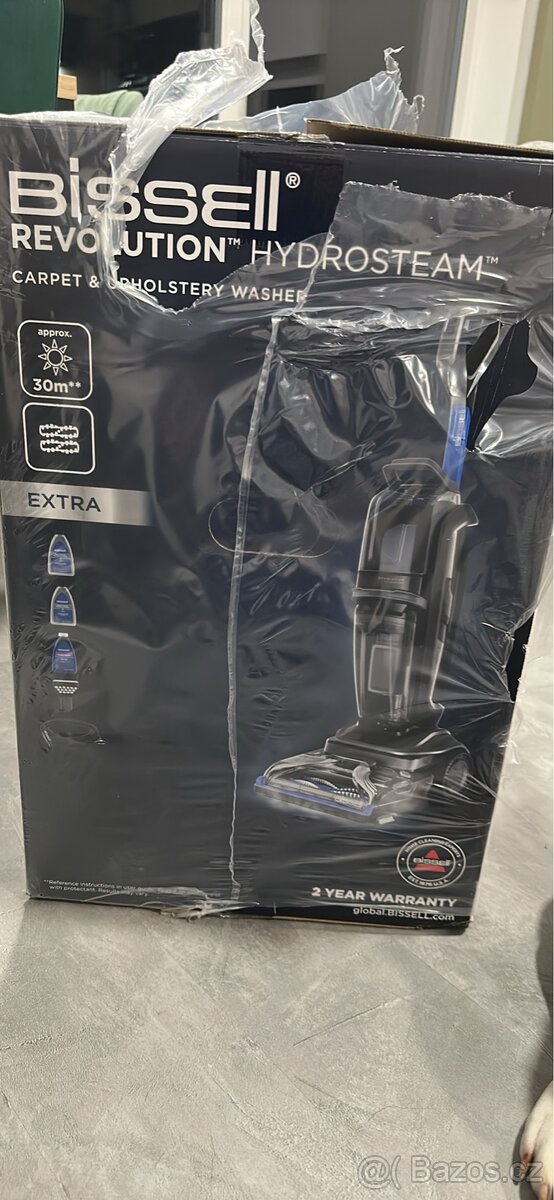 Bissell revolution hydrosteam - hloubkový čistič - 5