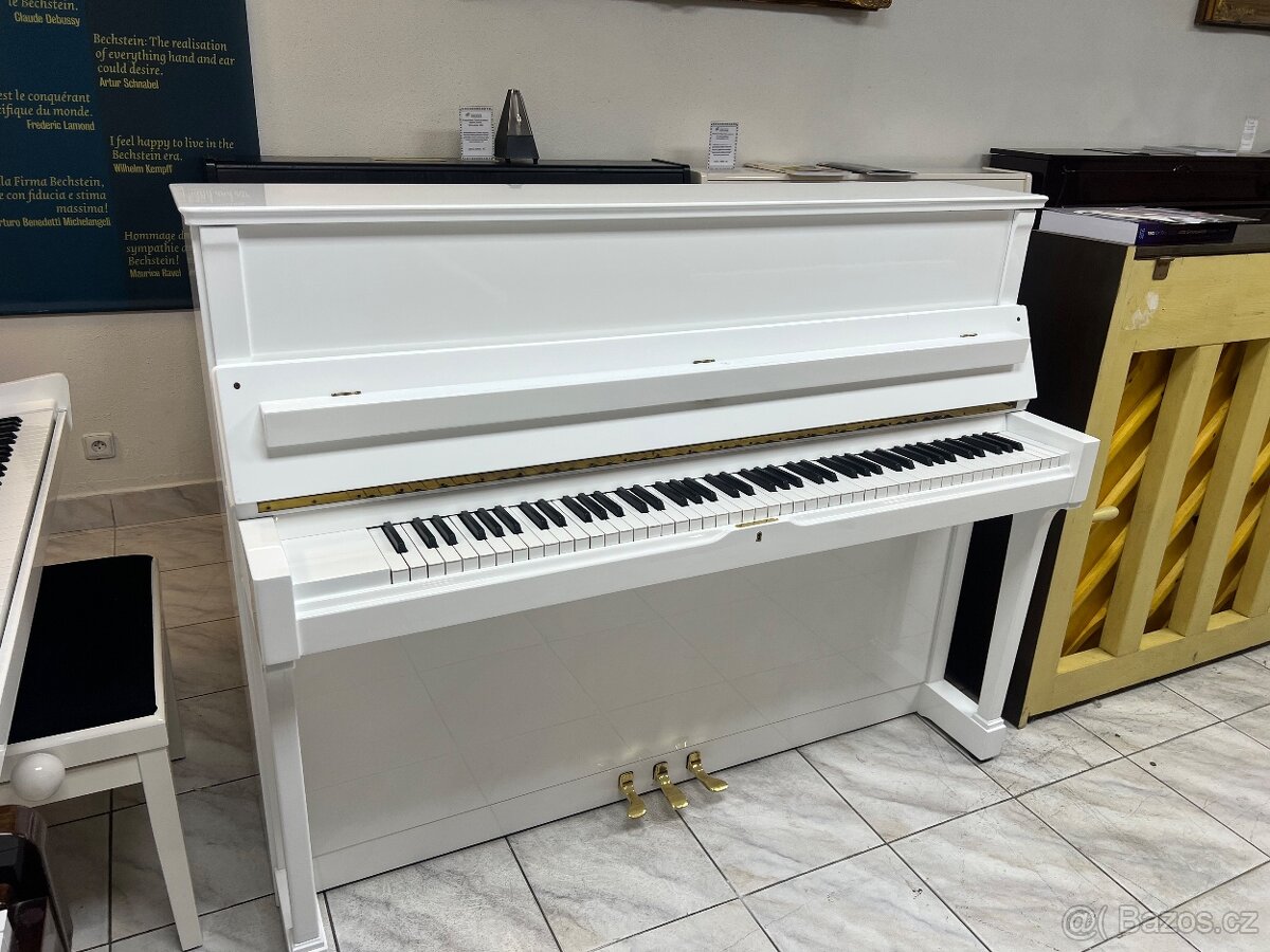 Německé pianino Schimmel po servisu, záruka 5 let, doprava - 5