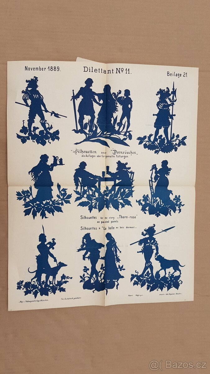 Staré řezbářské časopisy vydané v roce 1889 - 5