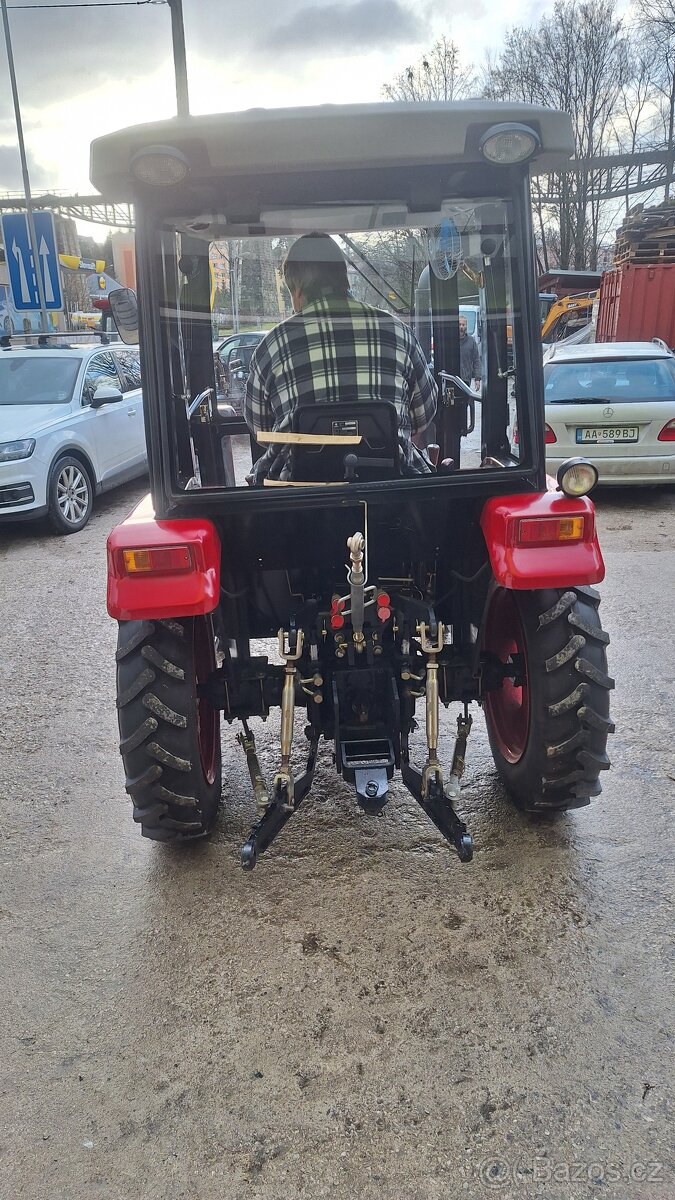 Predám Malotraktor 45hp 4x4 z vyhrievanou kabinou - 5