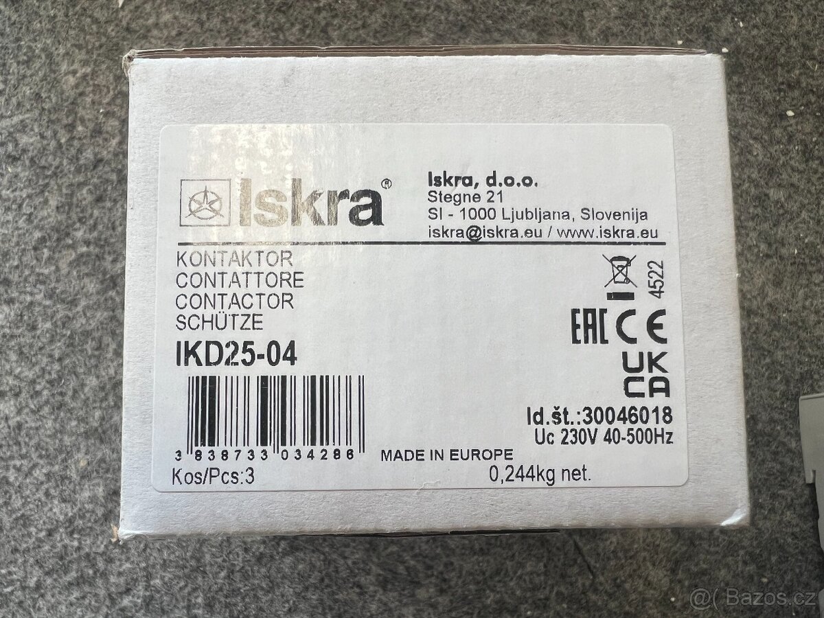 IKD25-04 instalační stykač - 5