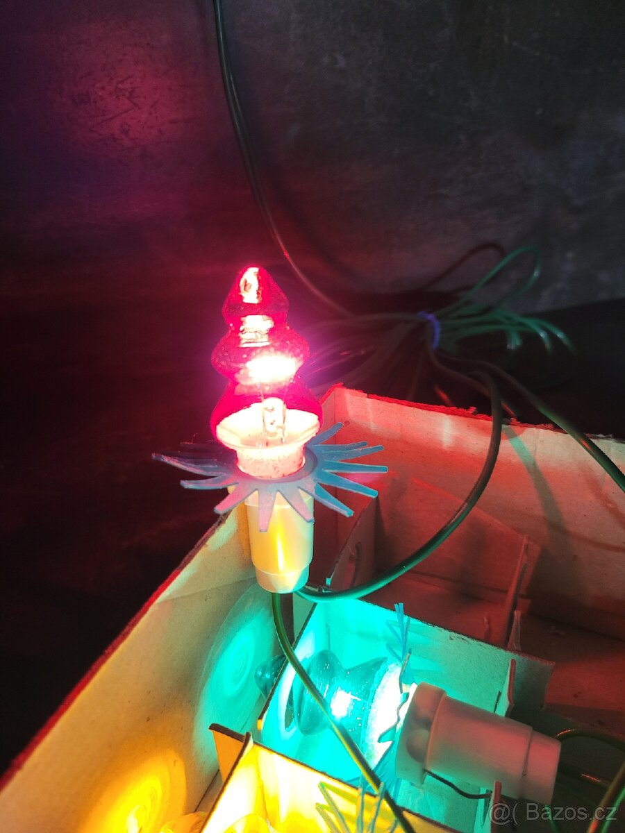 Retro vánoční osvětlení 91 - 5