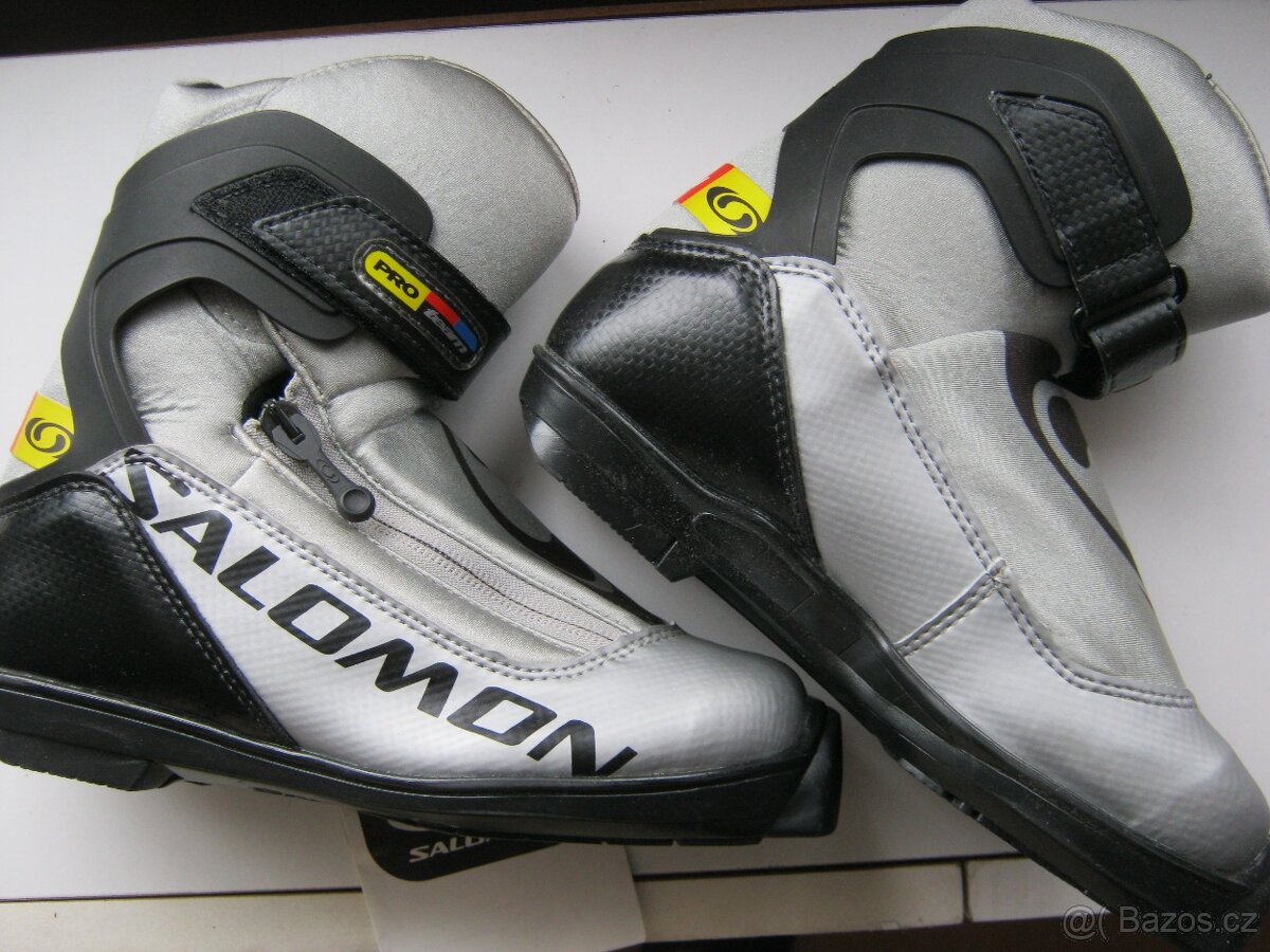 Nové boty na běžky SALOMON PRO TEAM vel.35, stélka 22,0cm - 5